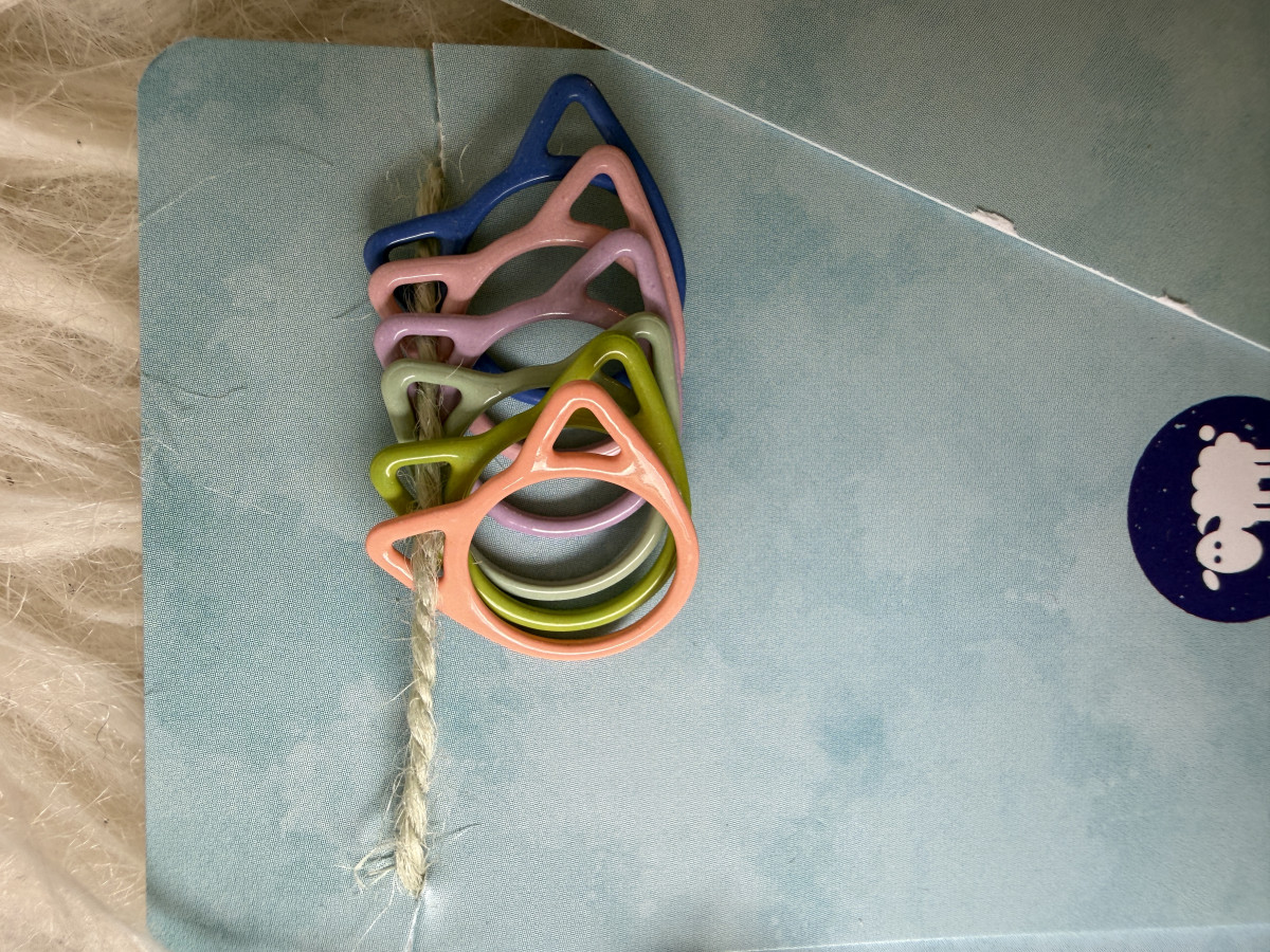 Maschenmarkierer Katze