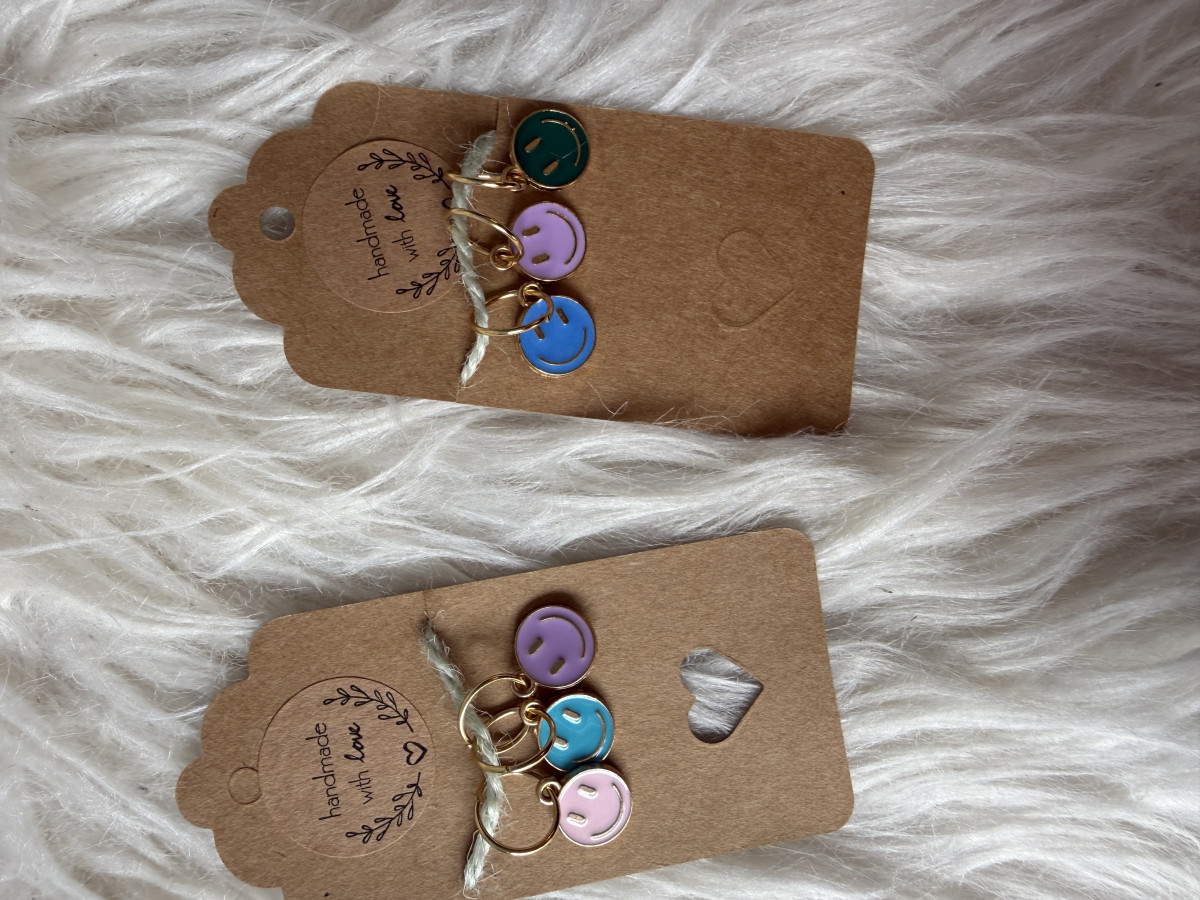 Maschenmarkierer Smiley