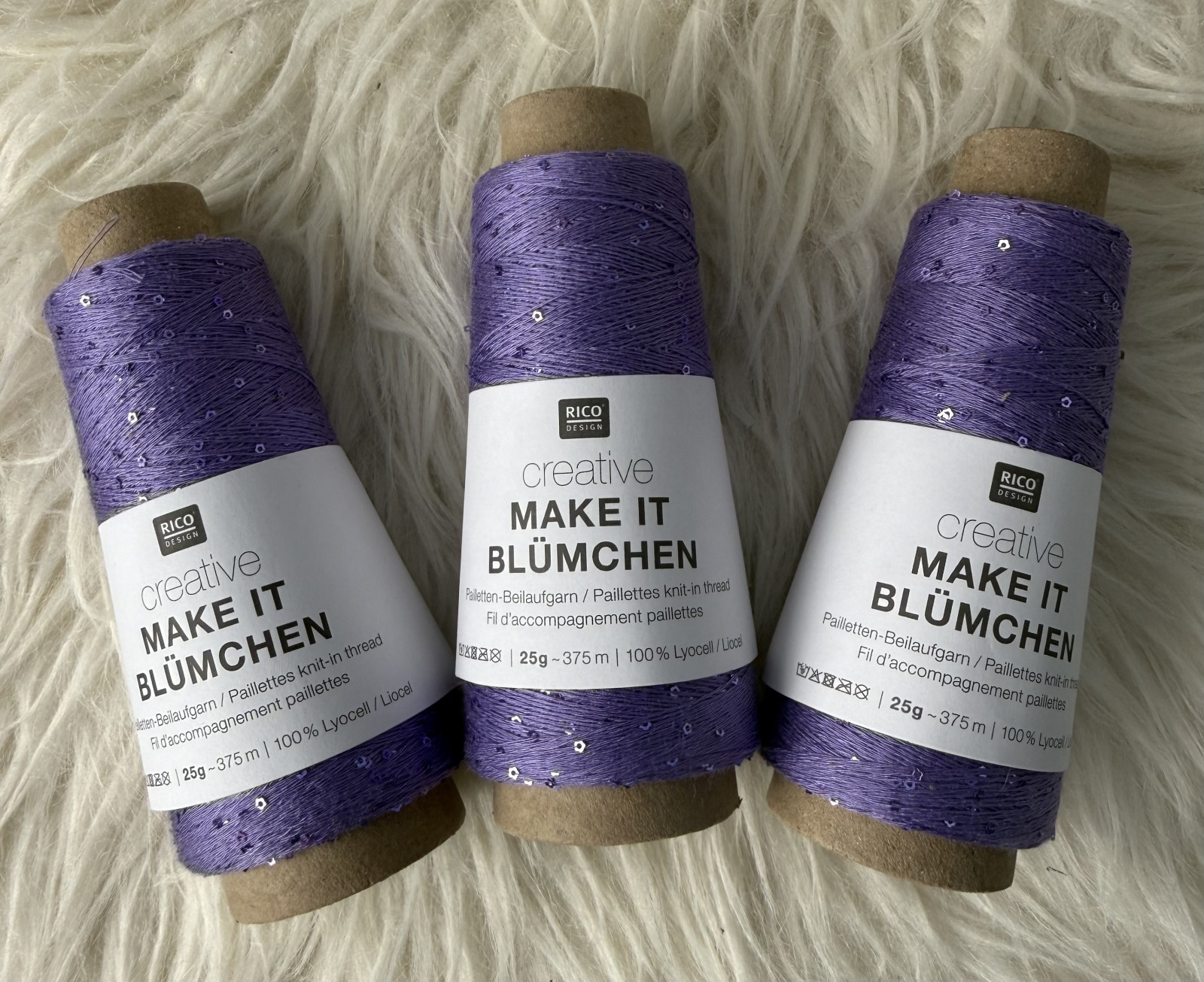 "Make it Blümchen" Rico Design -Lila-