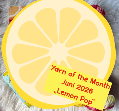 Yarn of the Month Juni "Lemon Pop"